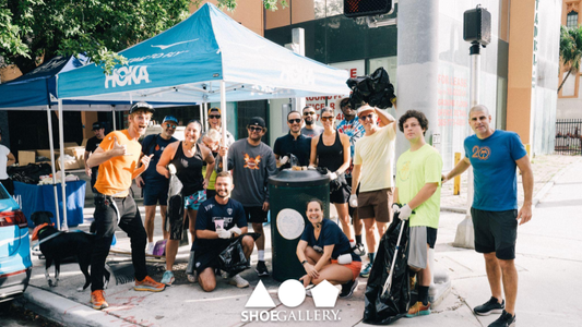 HOKA x Shoe Gallery: Miami Marathon Street Clean Up