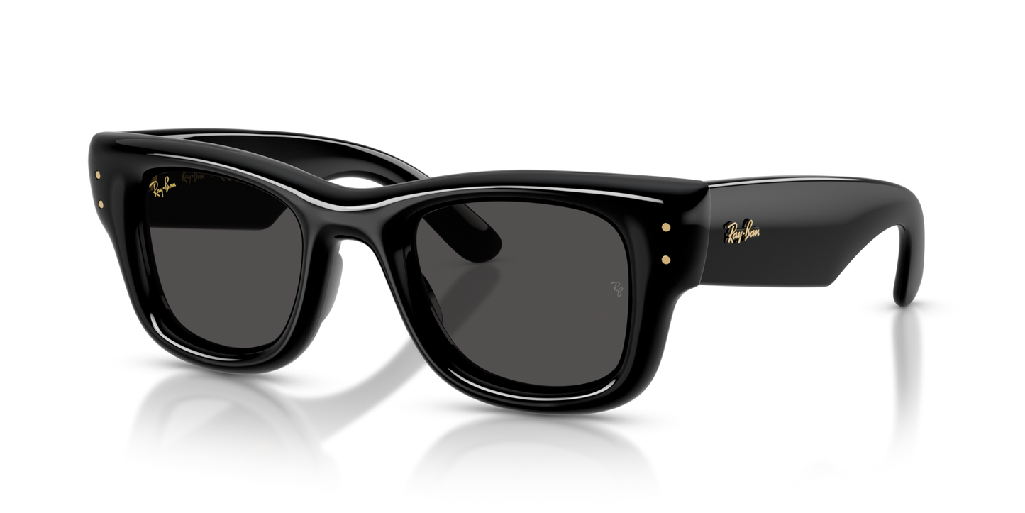 RAY-BAN WAYFARER PUFFER BLACK W ULTRA BLACK 0RB4940-601/8747