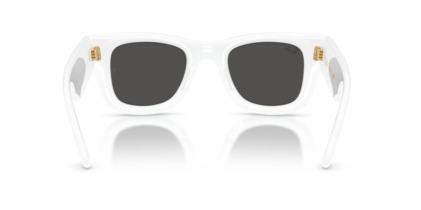 RAY-BAN WAYFARER PUFFER WHITE W ULTRA BLACK 0RB4940-671/8747