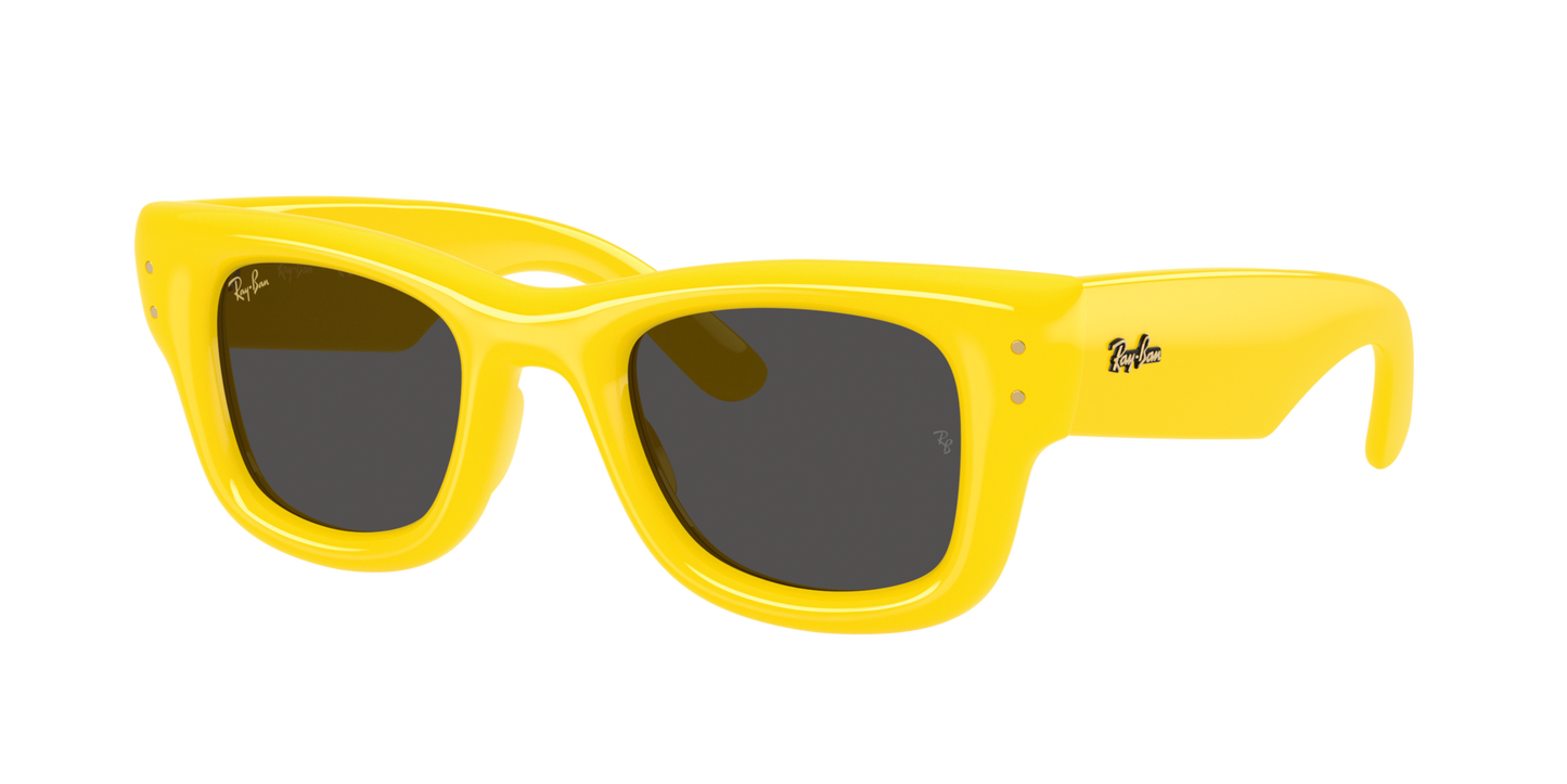 RAY-BAN WAYFARER PUFFER YELLOW W ULTRA BLACK 0RB4940-68308747