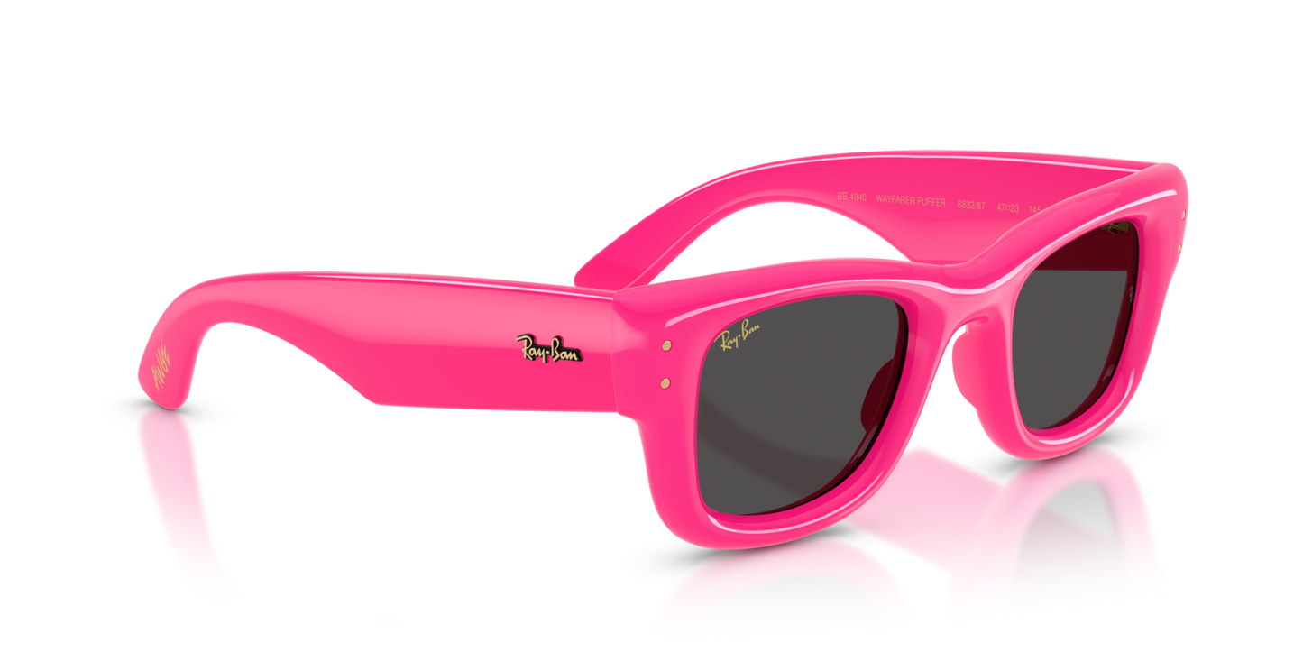 RAY-BAN WAYFARER PUFFER FUCSIA W ULTRA BLACK 0RB4940-68328747