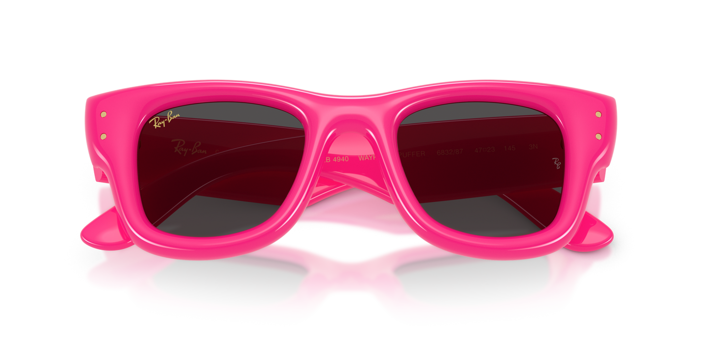 RAY-BAN WAYFARER PUFFER FUCSIA W ULTRA BLACK 0RB4940-68328747