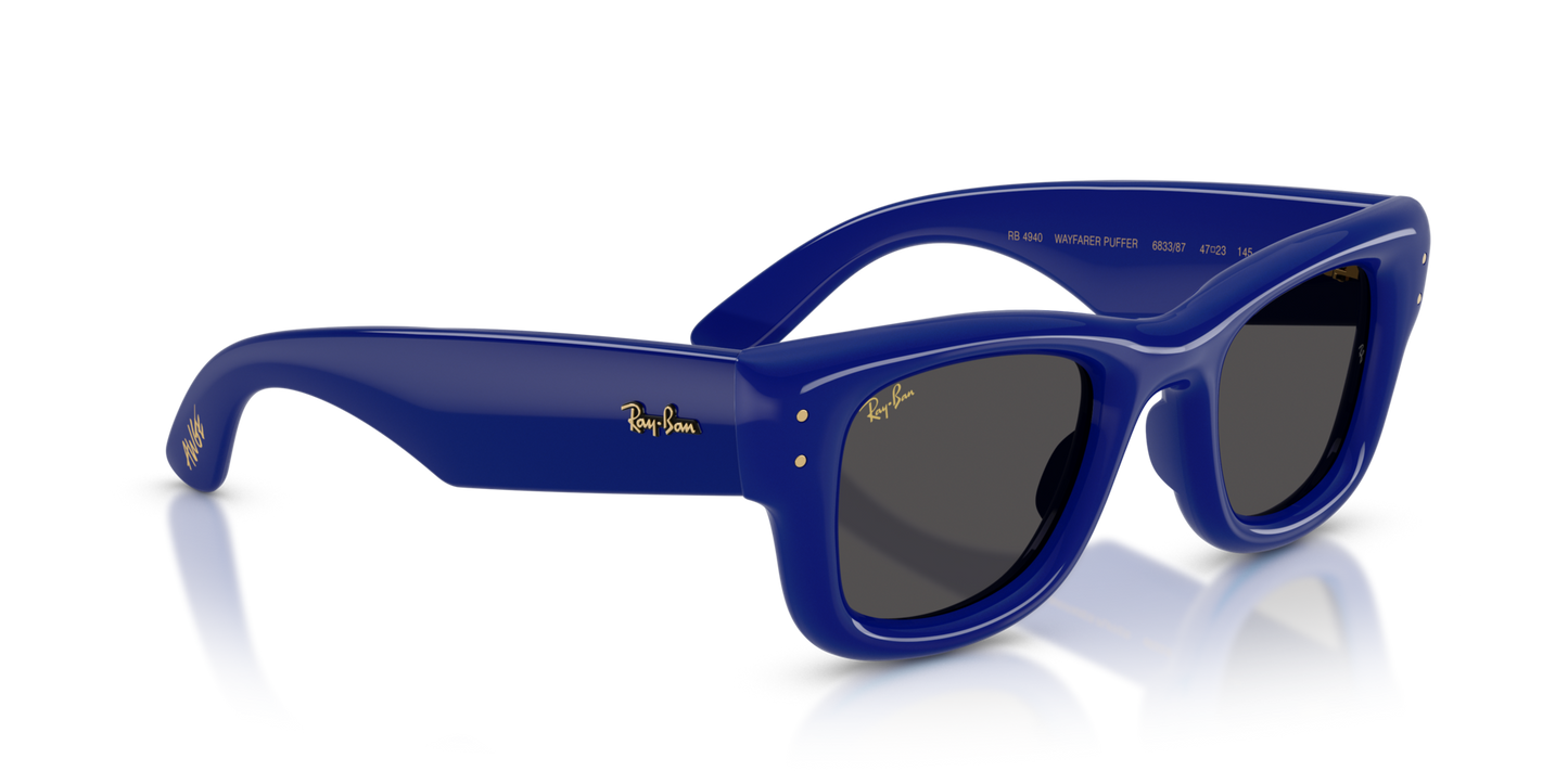 RAY-BAN WAYFARER PUFFER BLUE W ULTRA BLACK 0RB4940-68338747