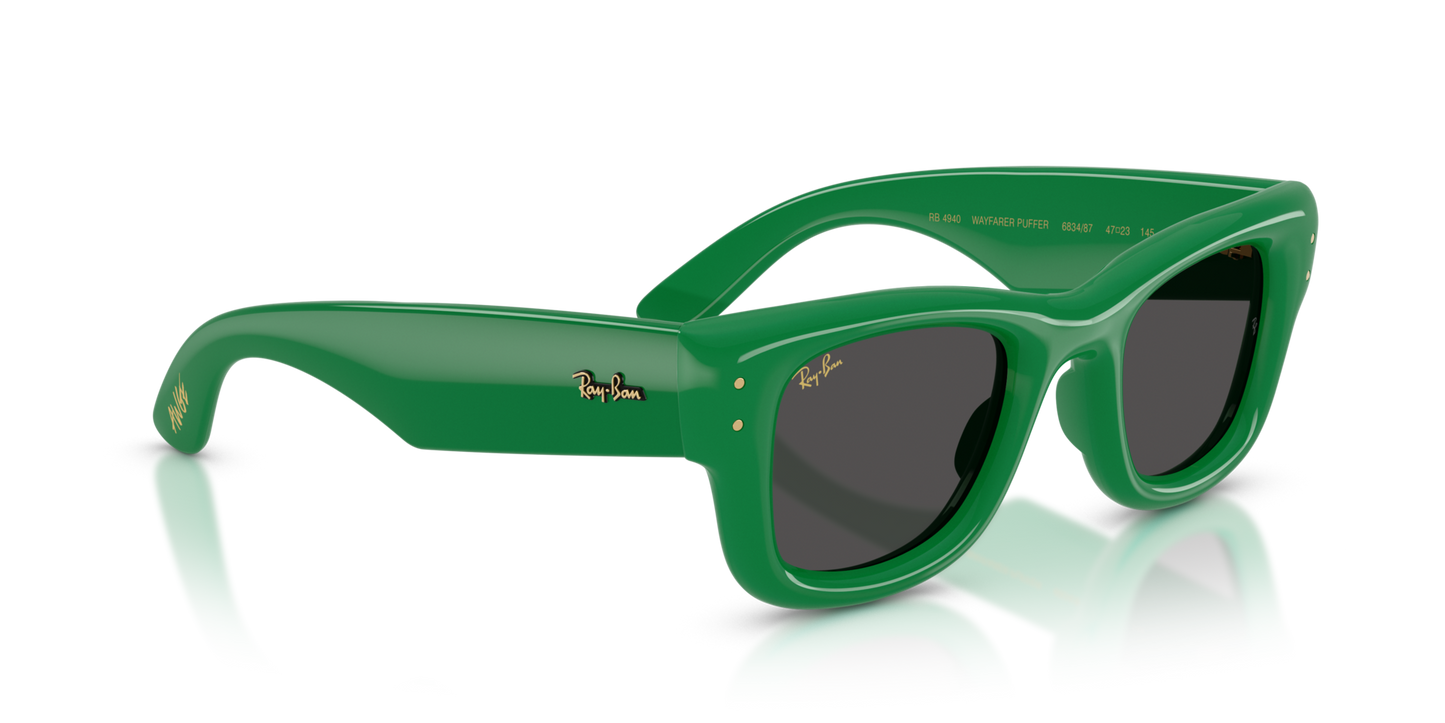 RAY-BAN WAYFARER PUFFER GREEN W ULTRA BLACK 0RB4940-68348747