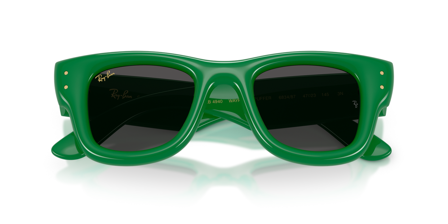 RAY-BAN WAYFARER PUFFER GREEN W ULTRA BLACK 0RB4940-68348747