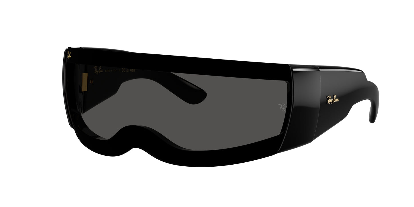 RAY BAN X ASAP ROCKY ULTRA WRAP 002 ULTRA BLACK 0RB4942