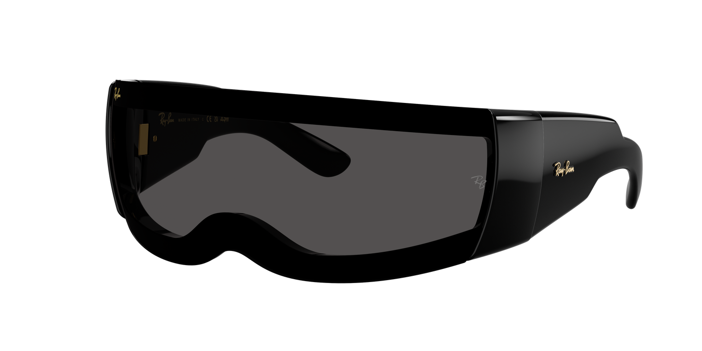 RAY BAN X ASAP ROCKY ULTRA WRAP 002 ULTRA BLACK 0RB4942