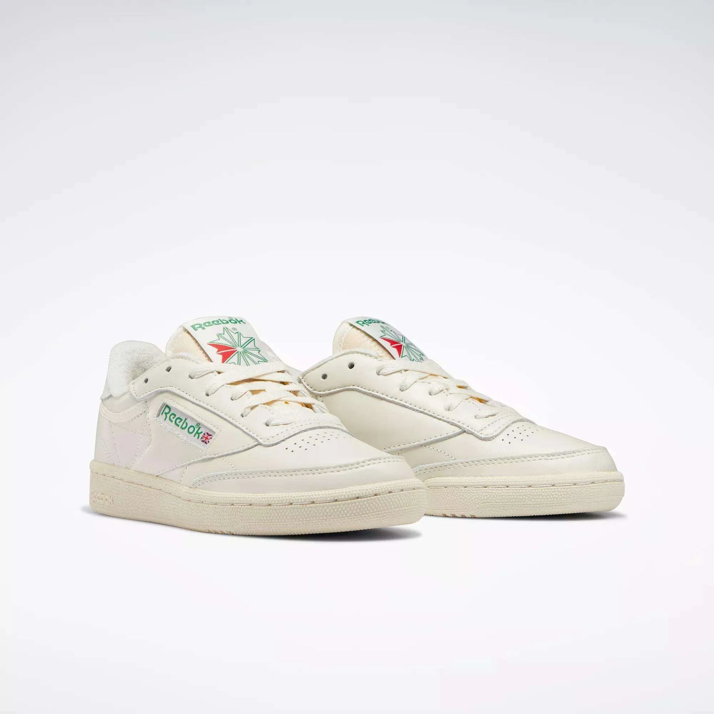 Women's Reebok Club C 85 Chalk/Paperwhite/Glen Green Style: 100007797