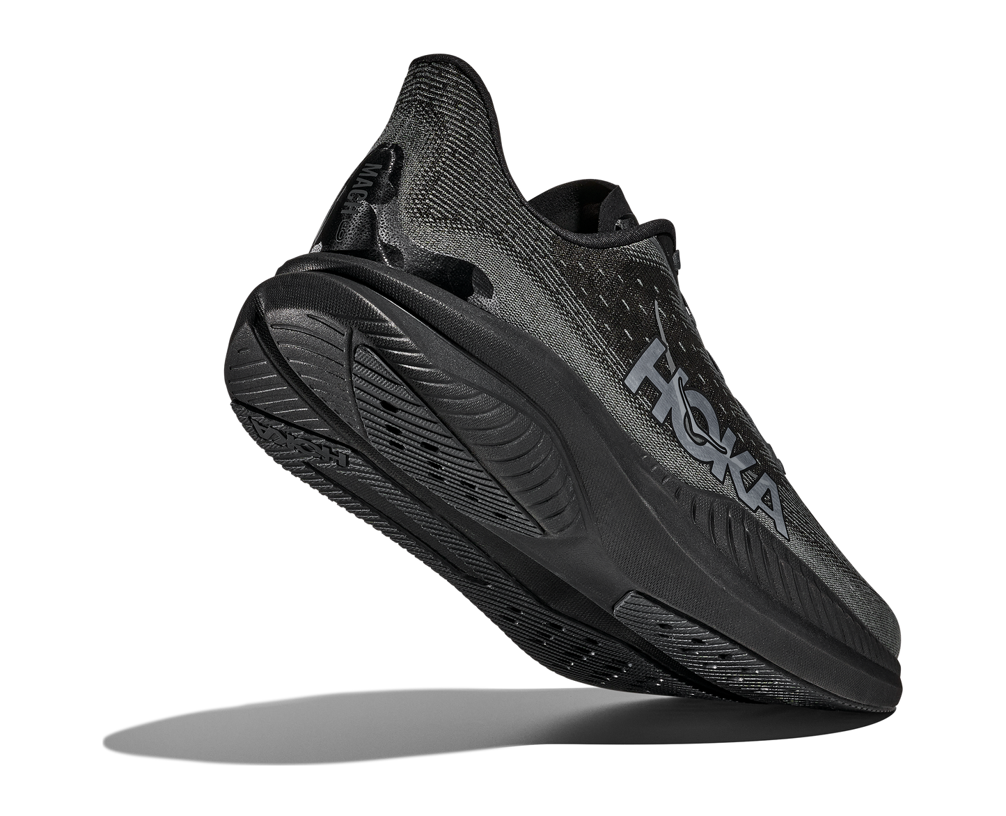 HOKA M MACH 6 BLACK / OUTER ORBIT 1147790-BCKT