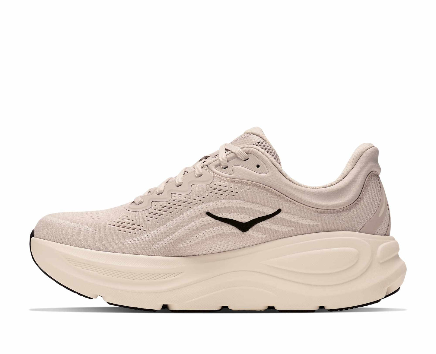 Hoka M Bondi 9 Color: RIVER ROCK GREY / ALABASTER Style: 1162011-RRCK