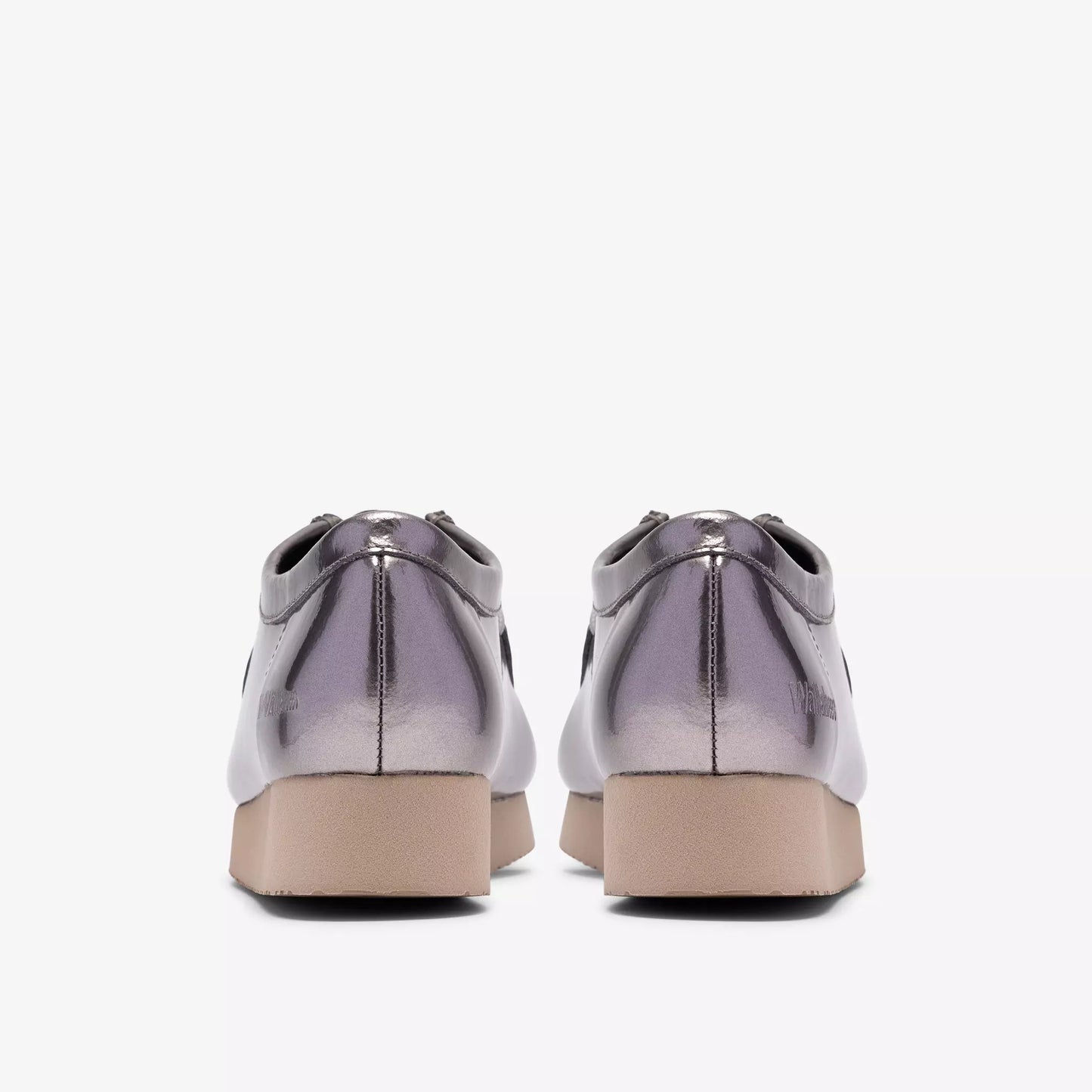 Clarks Wallabee WOMAN Silver Patent Style: 26186506