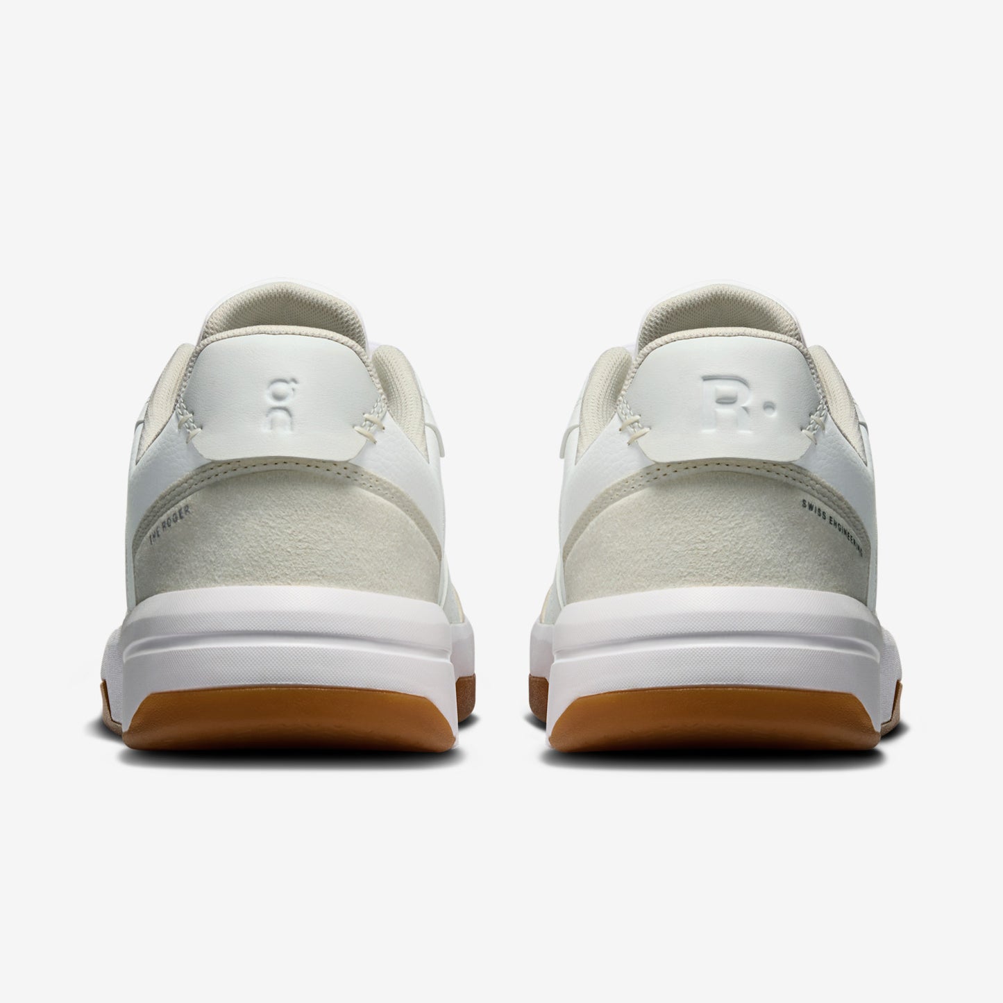On THE ROGER Clubhouse Men's Shoes Color: White | Ivory Style: 3MF10540924