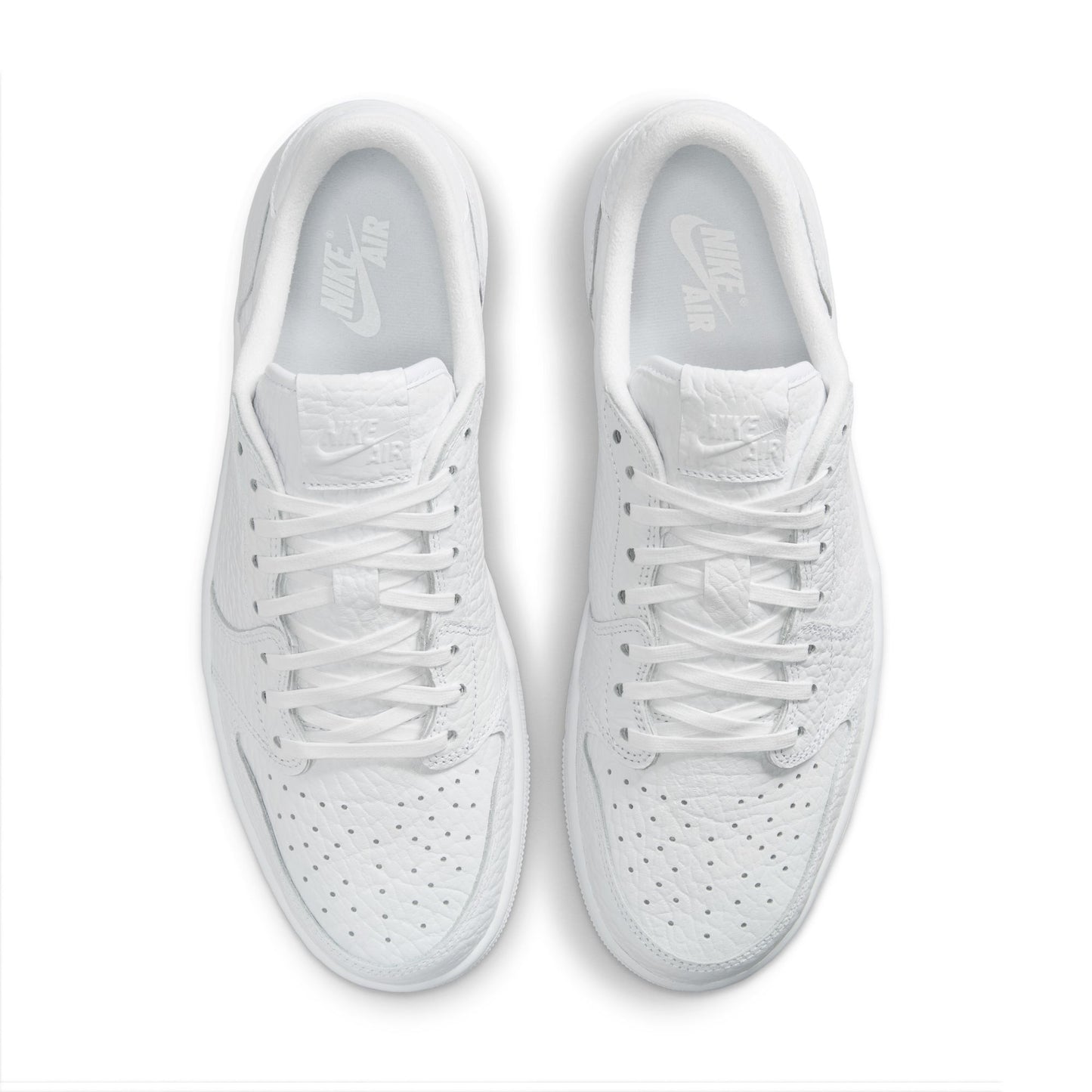 Air Jordan 1 Retro Low Men's No-Swoosh White/white-white 872782-100