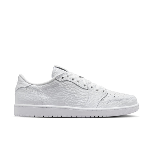 Air Jordan 1 Retro Low Men's No-Swoosh White/white-white 872782-100