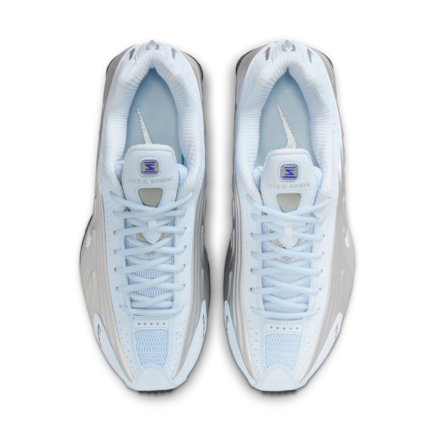 Nike Shox R4 Women's Shoes Color: Blue Tint/metallic Silver-racer Blue AR3565-402