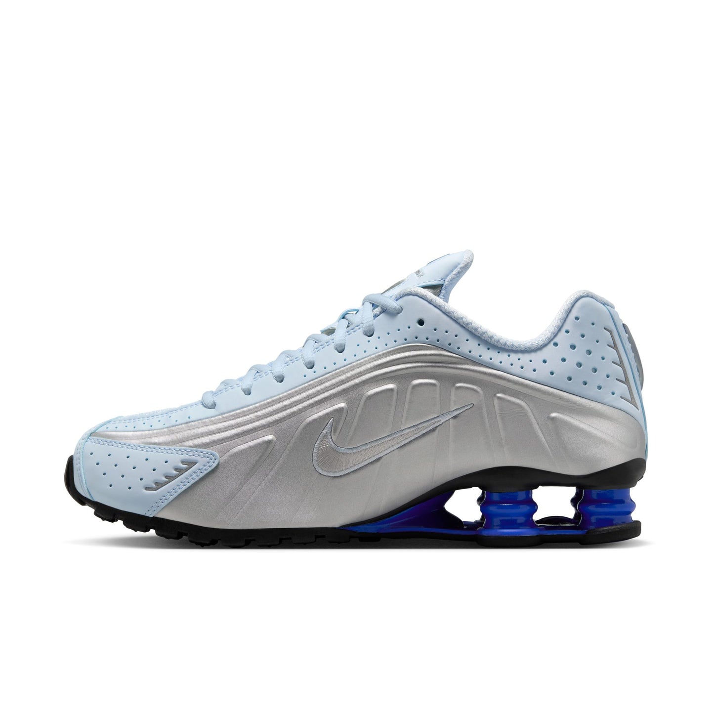 Nike Shox R4 Women's Shoes Color: Blue Tint/metallic Silver-racer Blue AR3565-402