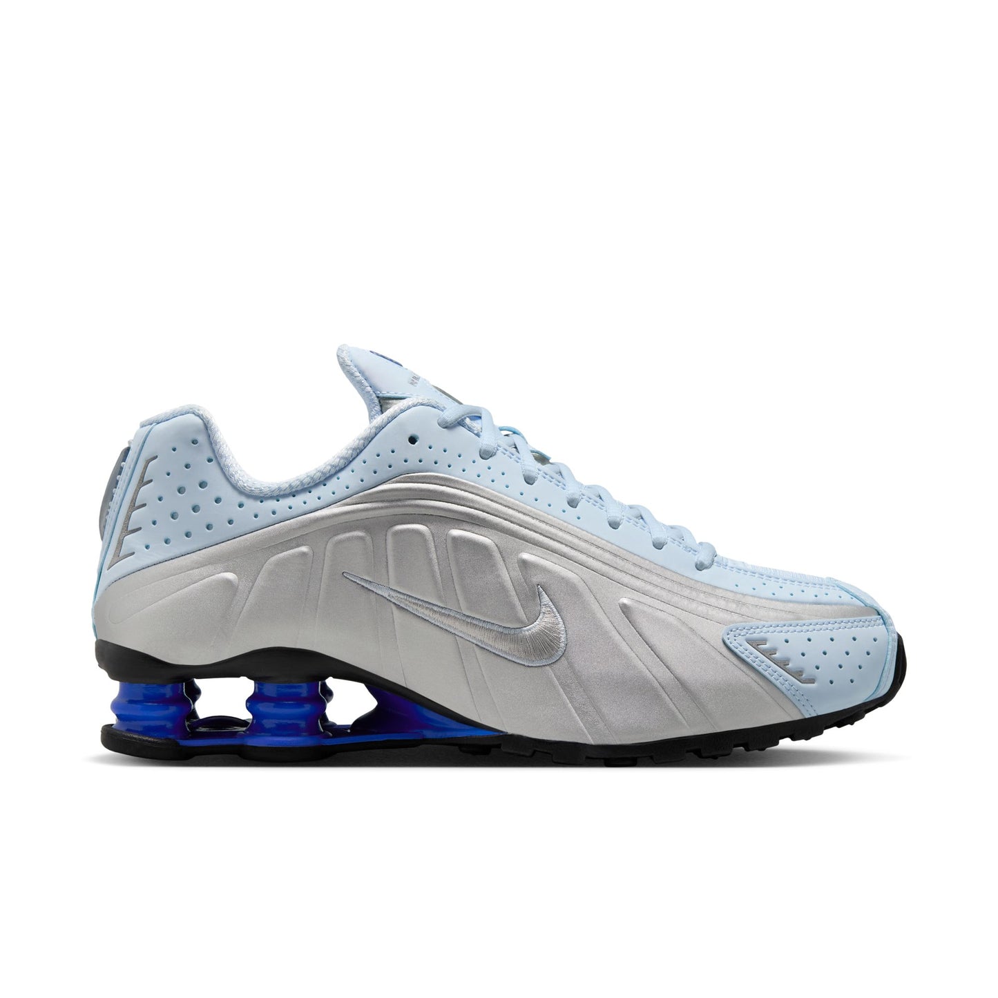 Nike Shox R4 Women's Shoes Color: Blue Tint/metallic Silver-racer Blue AR3565-402