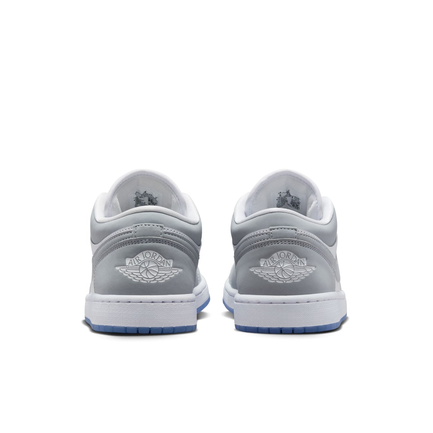 Air Jordan 1 Low Women White/wolf Grey-aluminum DC0774-105