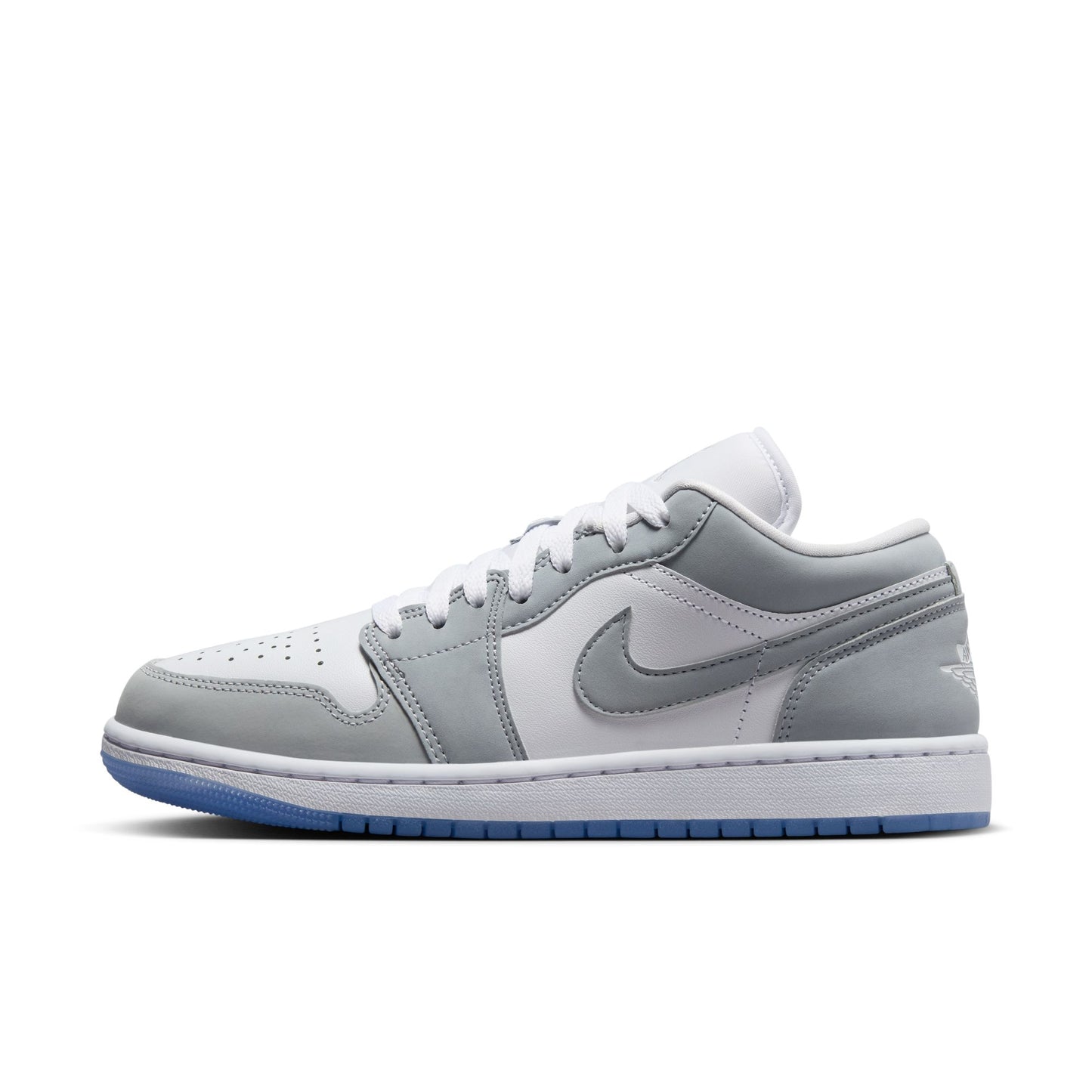 Air Jordan 1 Low Women White/wolf Grey-aluminum DC0774-105