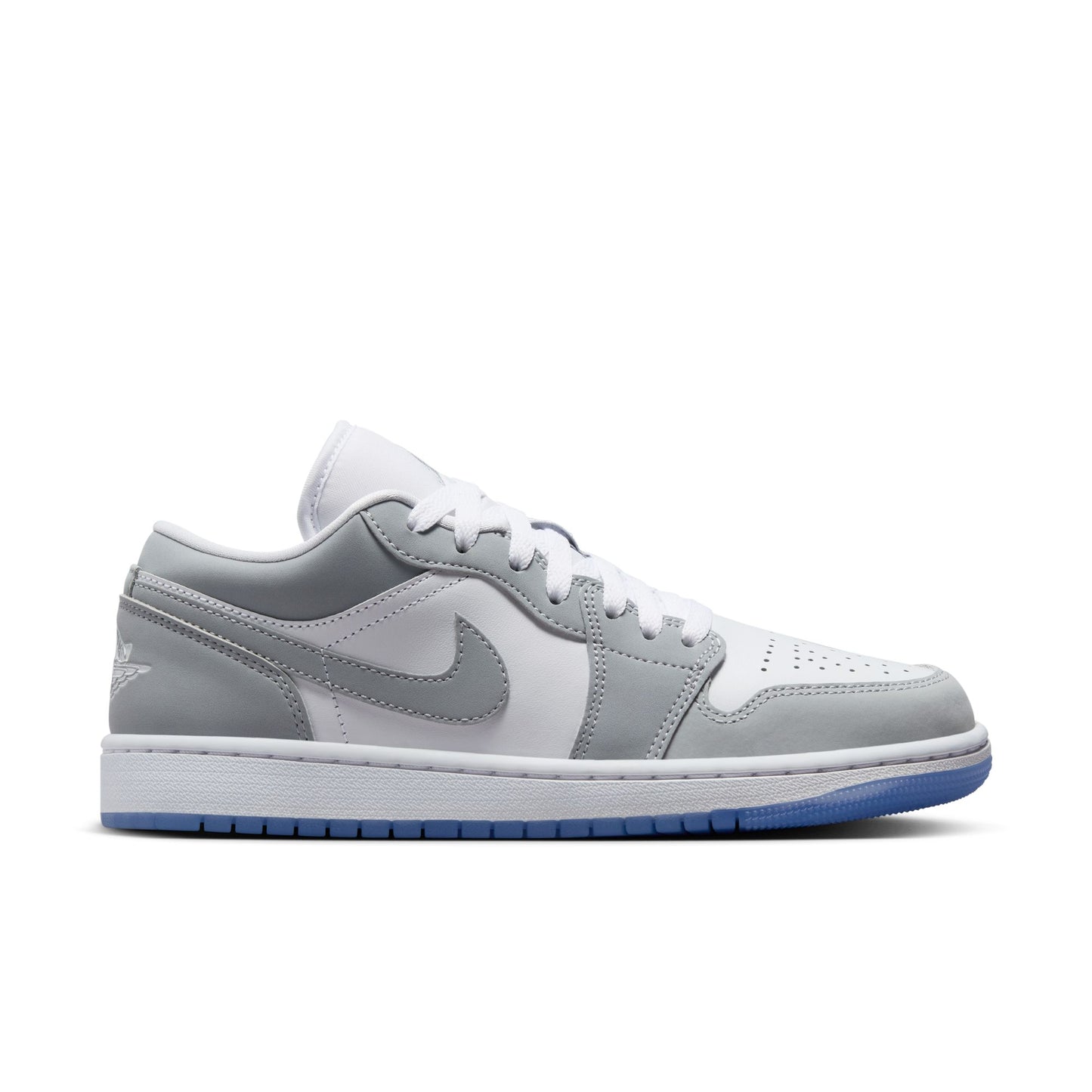 Air Jordan 1 Low Women White/wolf Grey-aluminum DC0774-105