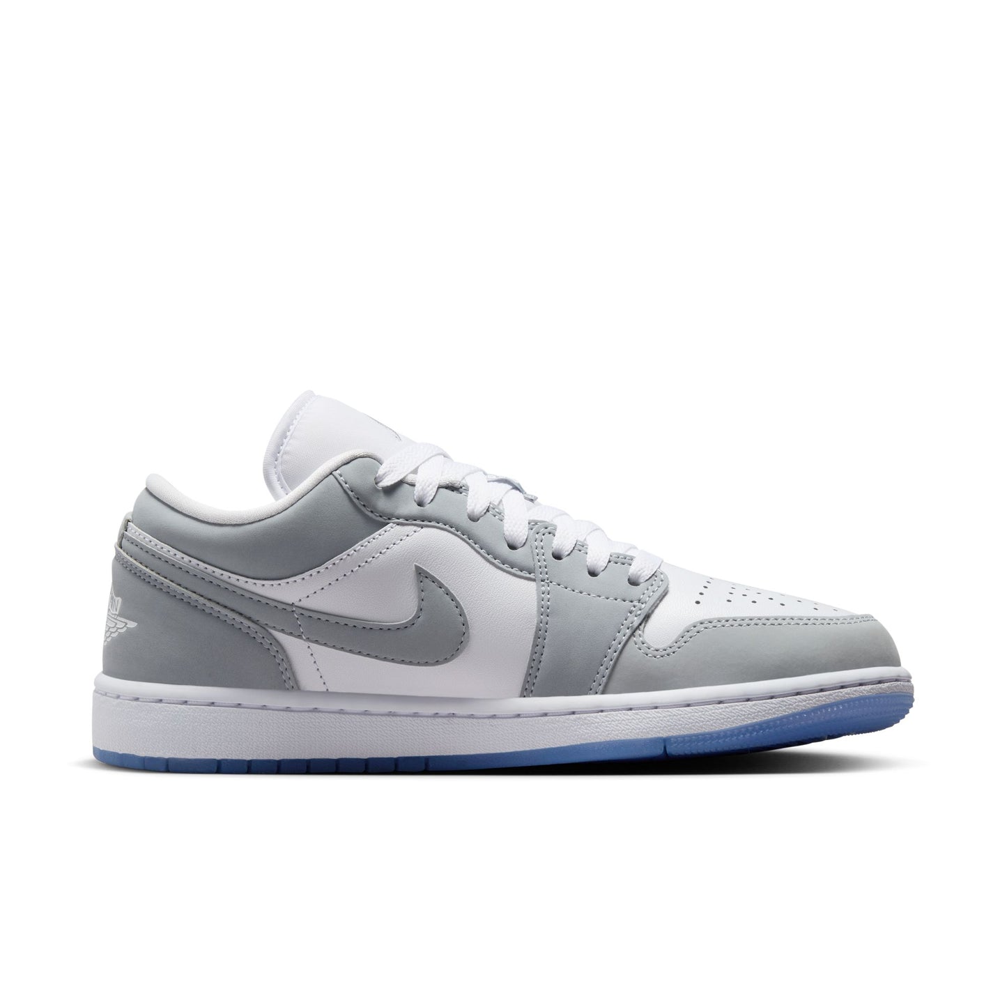 Air Jordan 1 Low Women White/wolf Grey-aluminum DC0774-105
