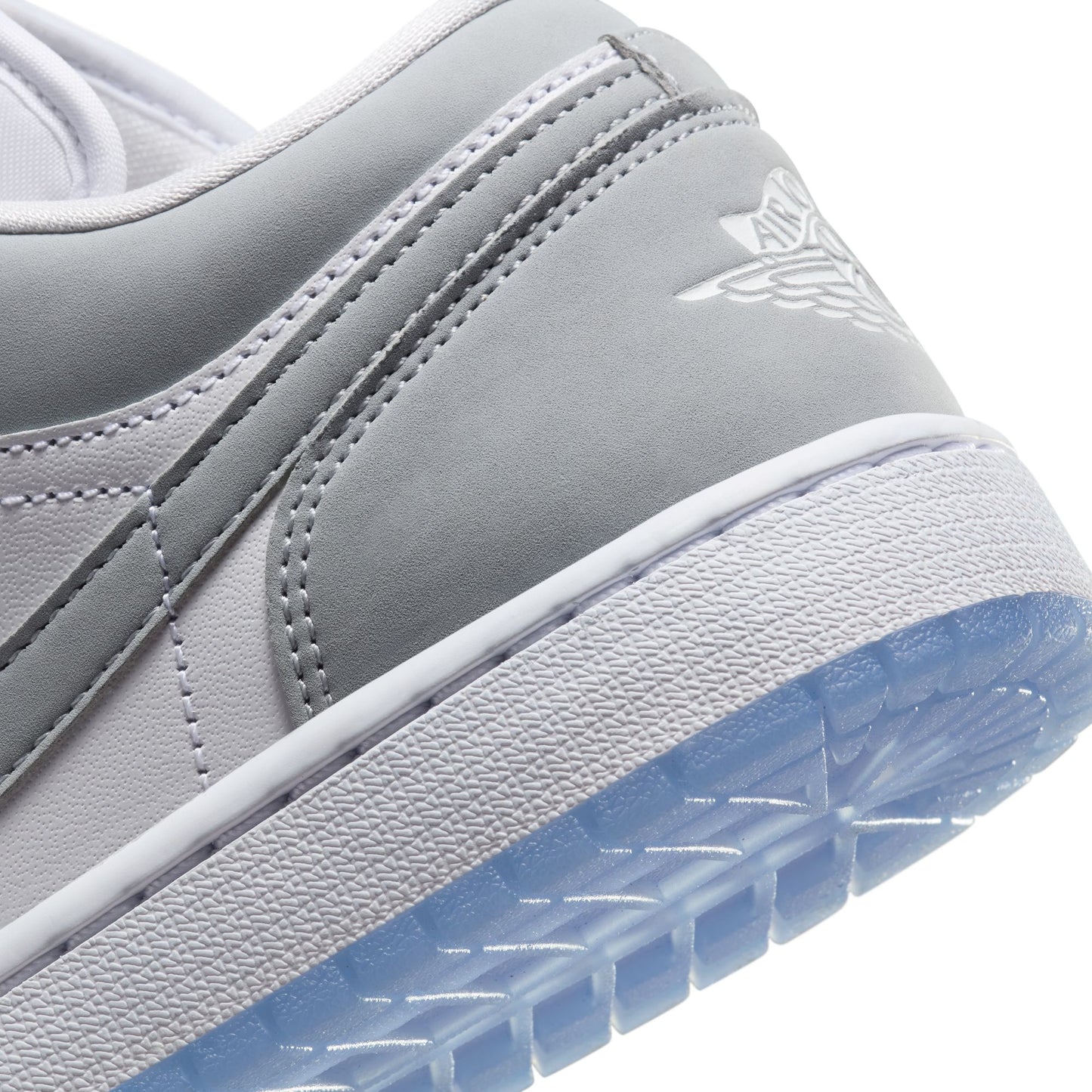 Air Jordan 1 Low Women White/wolf Grey-aluminum DC0774-105