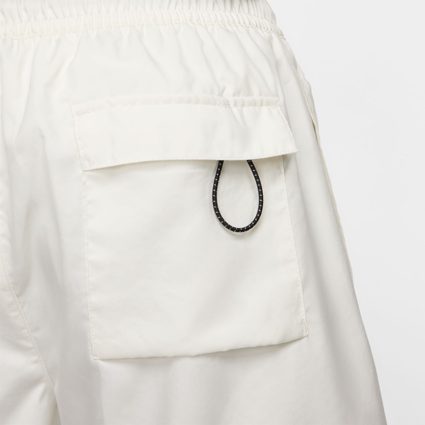 Nike Sportswear Men's Woven Flow Shorts Color: Sail/black Style: FJ1653-133