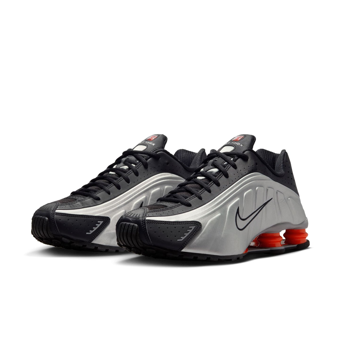 Nike Shox R4 Men's Shoes Color: Metallic Silver/metallic Silver-black Style: HQ1988-002