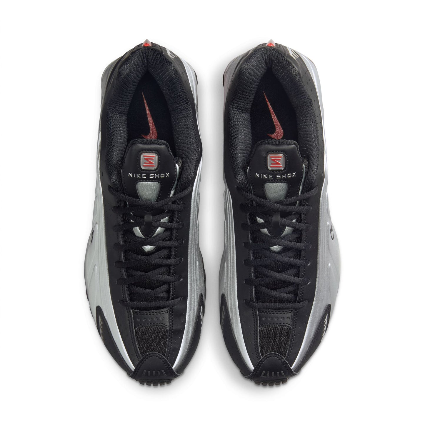 Nike Shox R4 Men's Shoes Color: Metallic Silver/metallic Silver-black Style: HQ1988-002