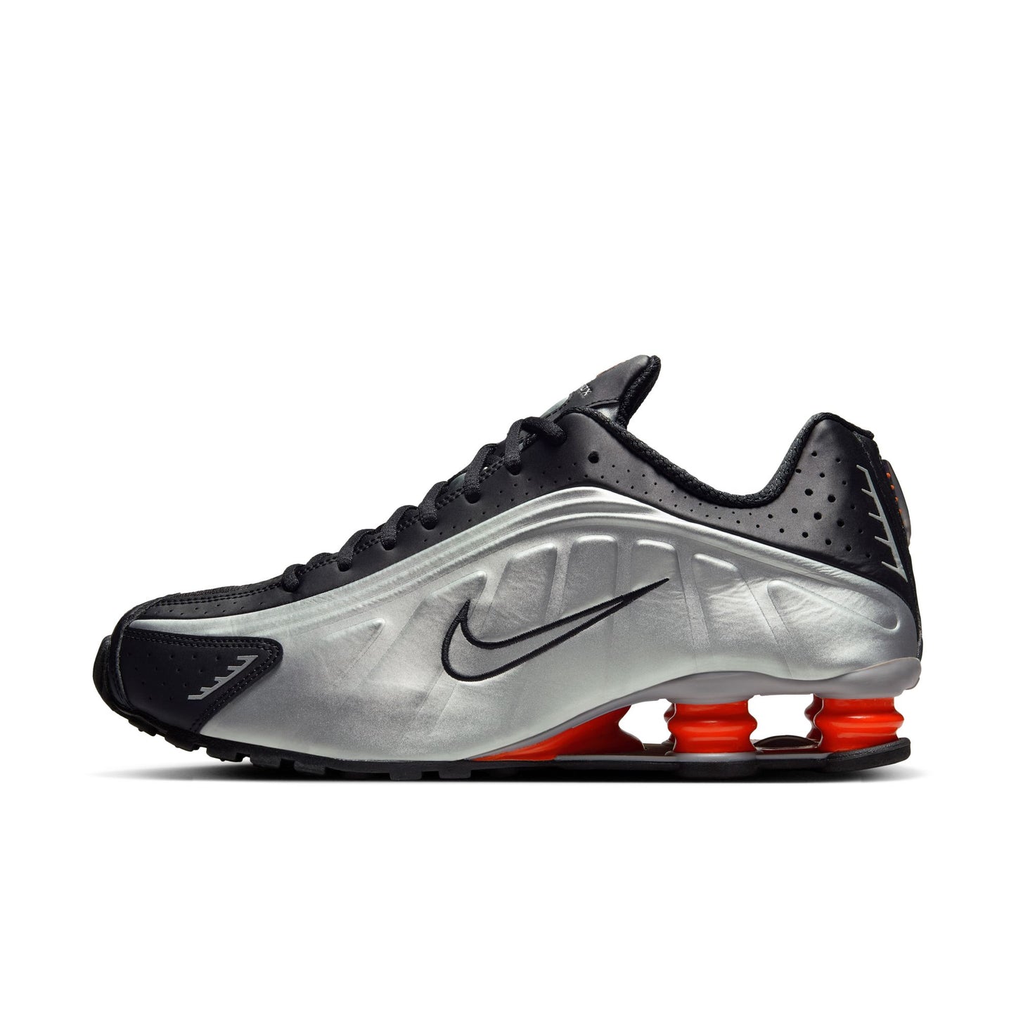 Nike Shox R4 Men's Shoes Color: Metallic Silver/metallic Silver-black Style: HQ1988-002
