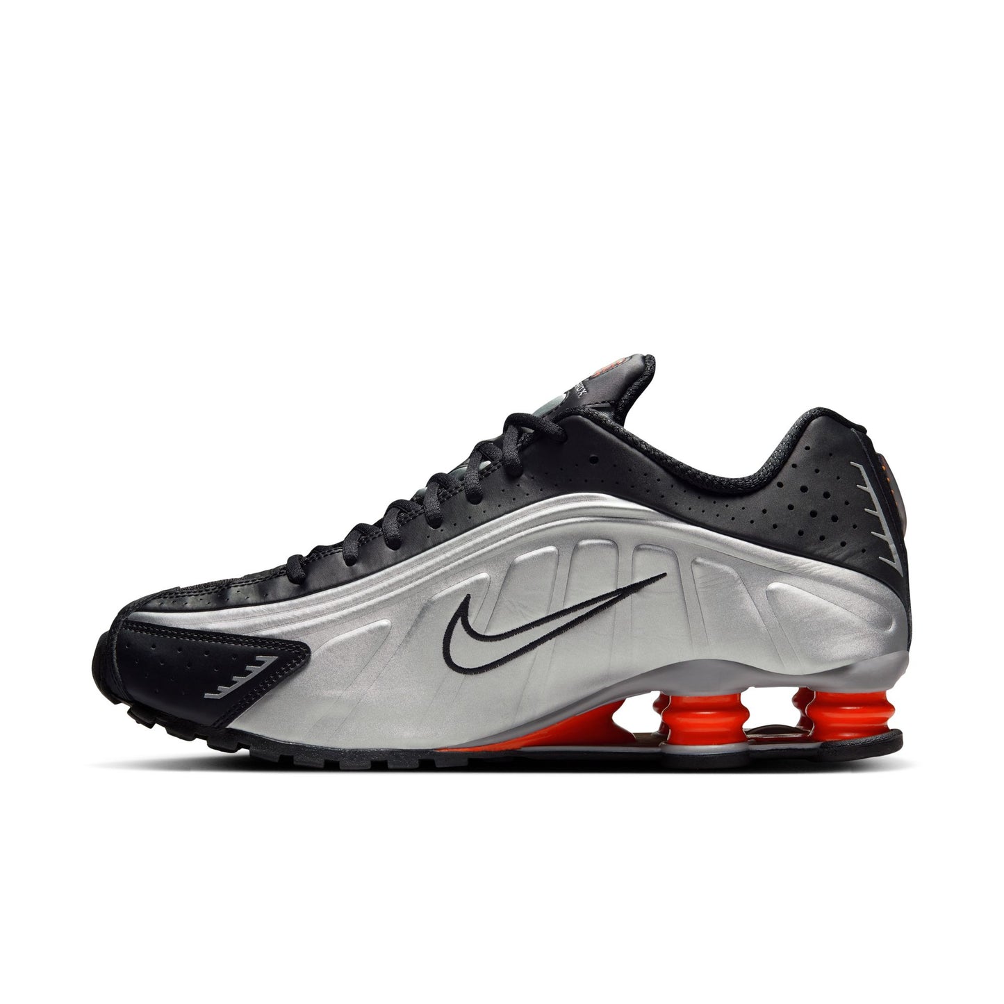Nike Shox R4 Men's Shoes Color: Metallic Silver/metallic Silver-black Style: HQ1988-002
