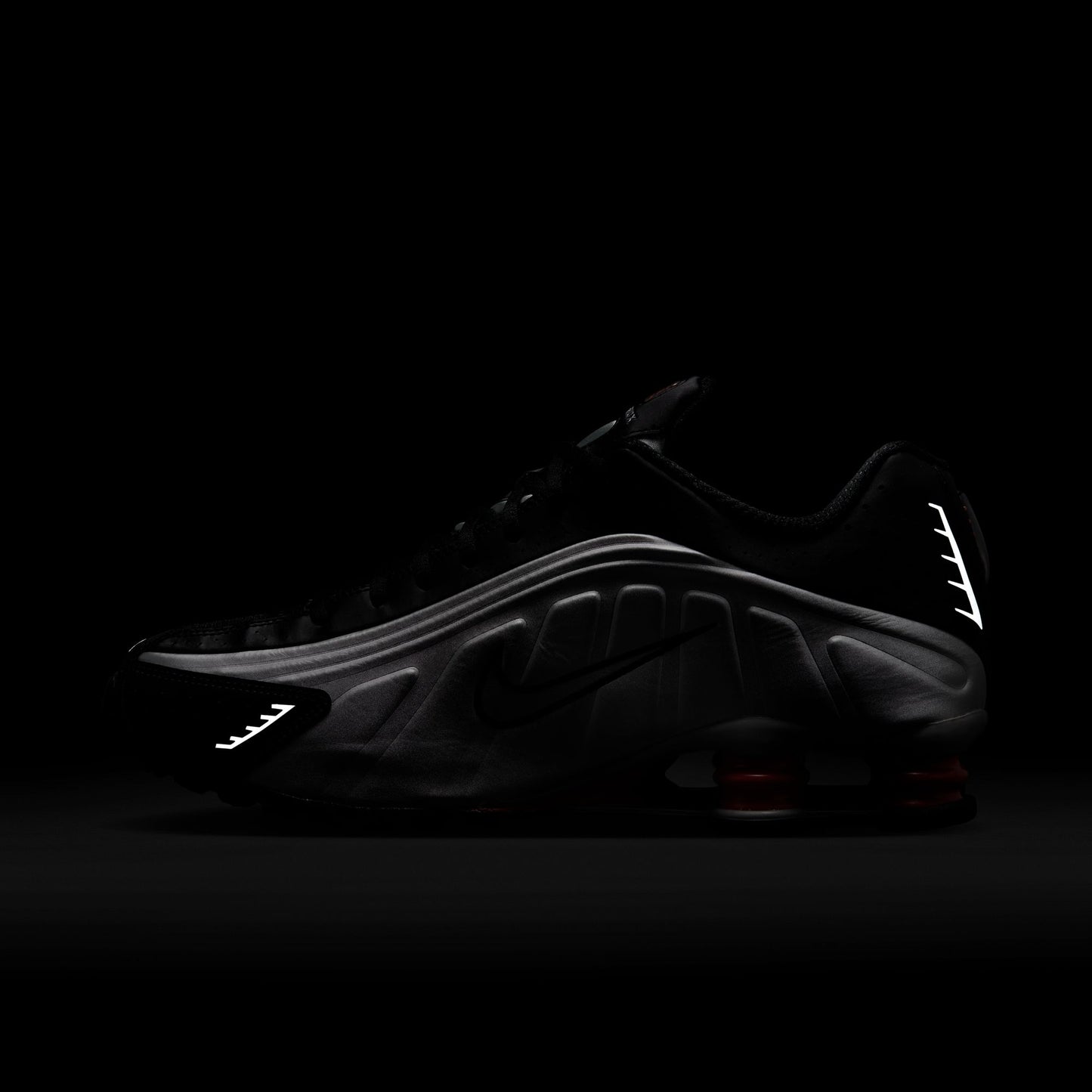 Nike Shox R4 Men's Shoes Color: Metallic Silver/metallic Silver-black Style: HQ1988-002