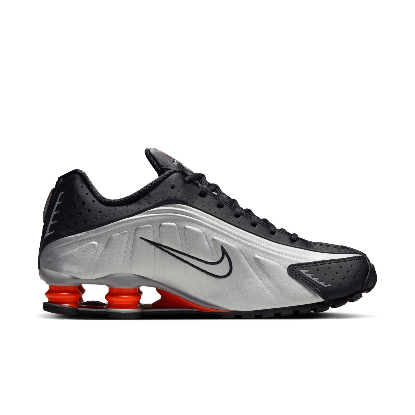 Nike Shox R4 Men's Shoes Color: Metallic Silver/metallic Silver-black Style: HQ1988-002