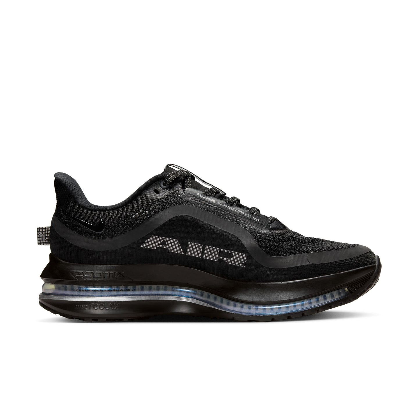 Nike Pegasus Premium Women's Black/black-metallic Silver HQ2593-004