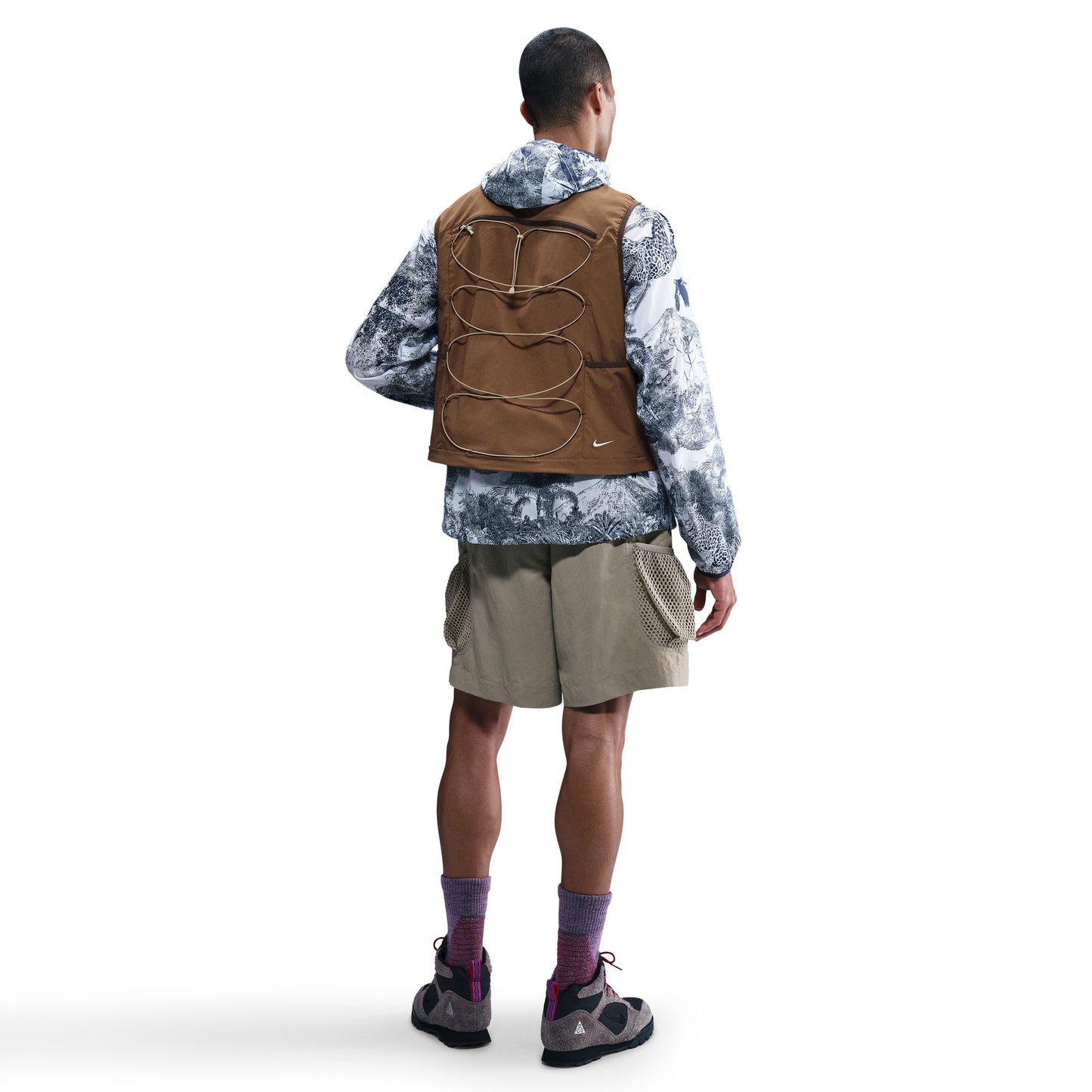 NIKE ACG "DEATH BLOOM" VEST MOSSWOOD BROWN HV0600-235