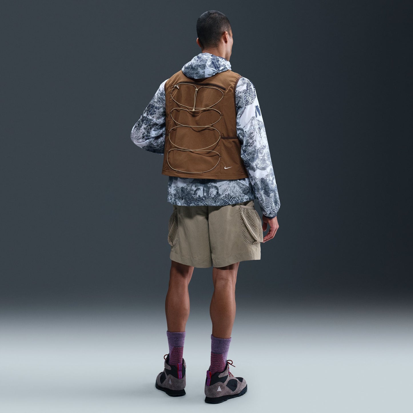 NIKE ACG "DEATH BLOOM" VEST MOSSWOOD BROWN HV0600-235