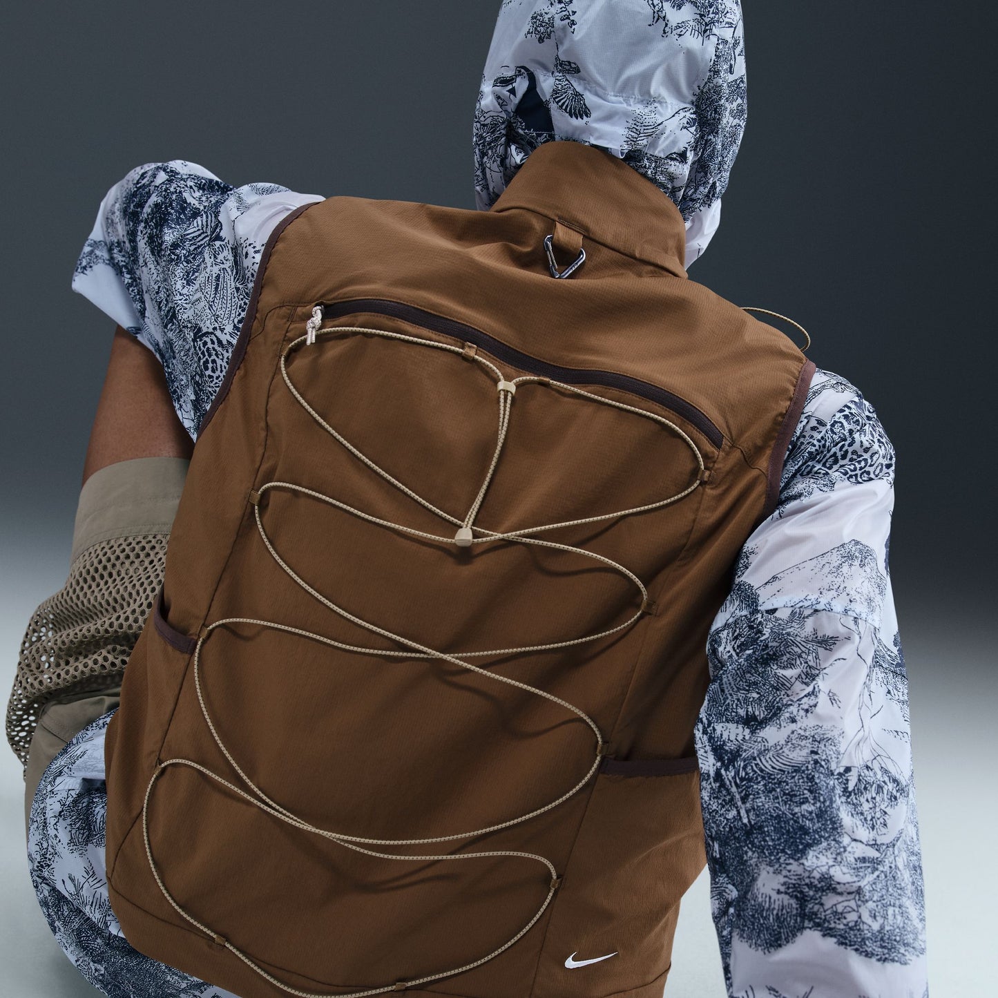 NIKE ACG "DEATH BLOOM" VEST MOSSWOOD BROWN HV0600-235