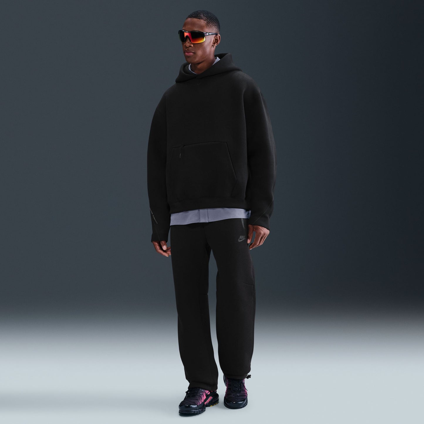NIKE TECH MENS FLEECE OVERSIZED HOODIE HV6535-010