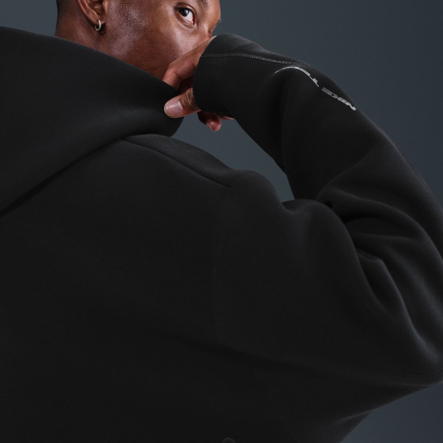 NIKE TECH MENS FLEECE OVERSIZED HOODIE HV6535-010