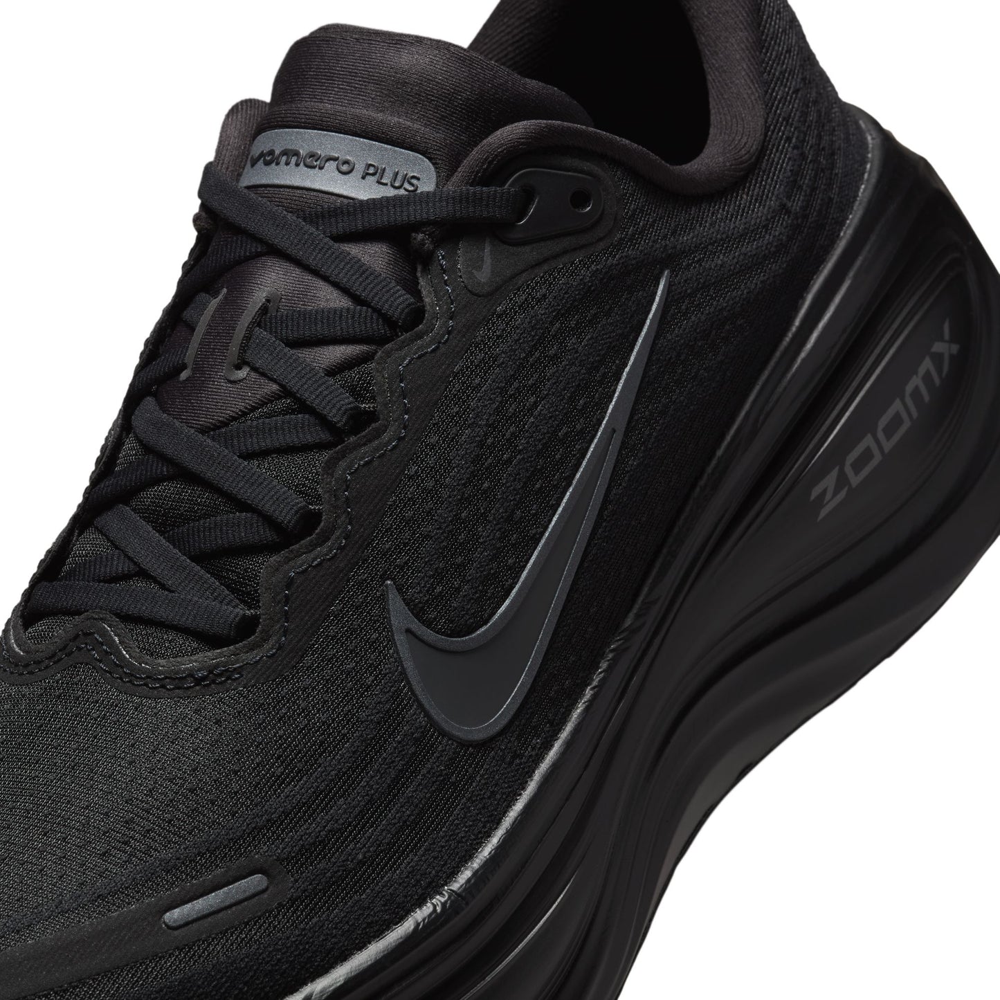 Nike Vomero Plus Men's Road Running Shoes Color: Black/dk Smoke Grey-mtlc Dark Grey Style: HV8150-003