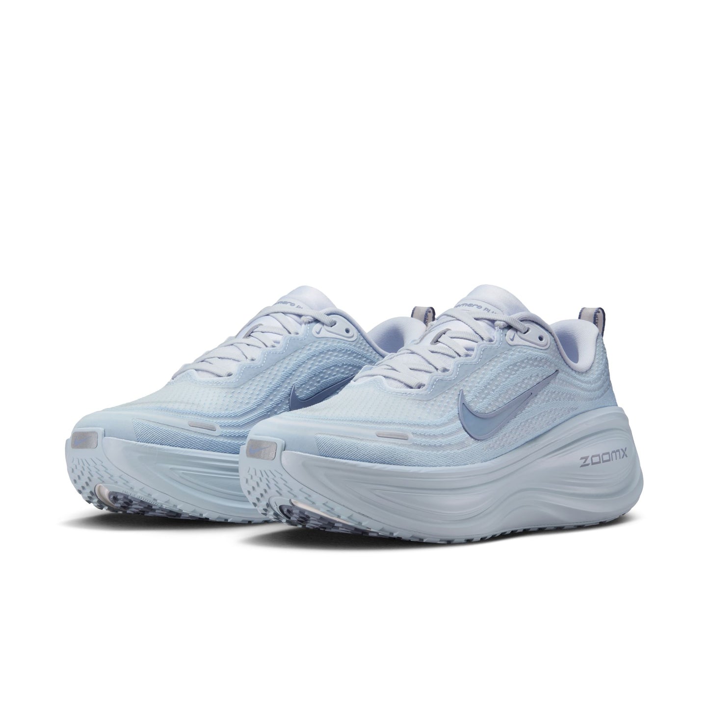 Nike Vomero Plus Men's Road Running Shoes Color: Football Grey/ashen Slate-lt Armory Blue Style: HV8150-004