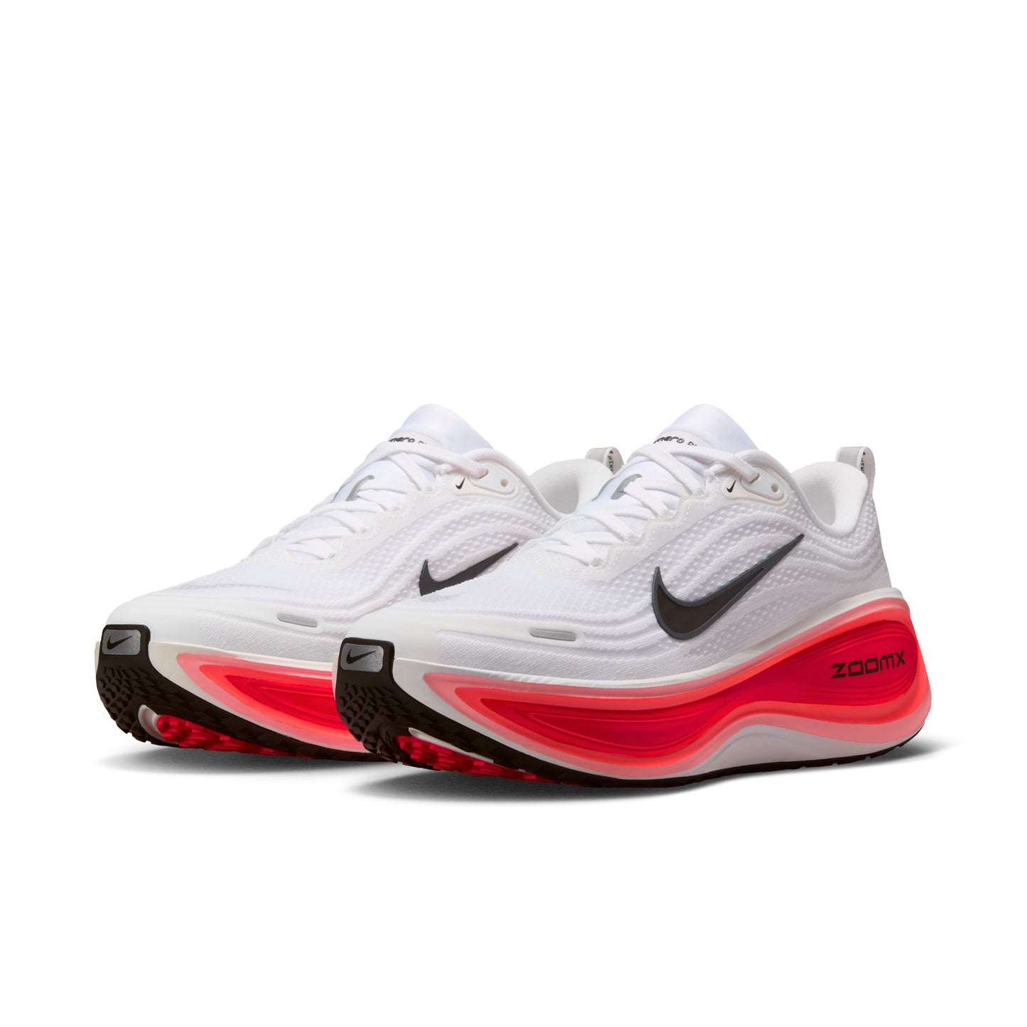 Nike Vomero Plus Men's Road Running Shoes Color: White/black-bright Crimson Style: HV8150-100