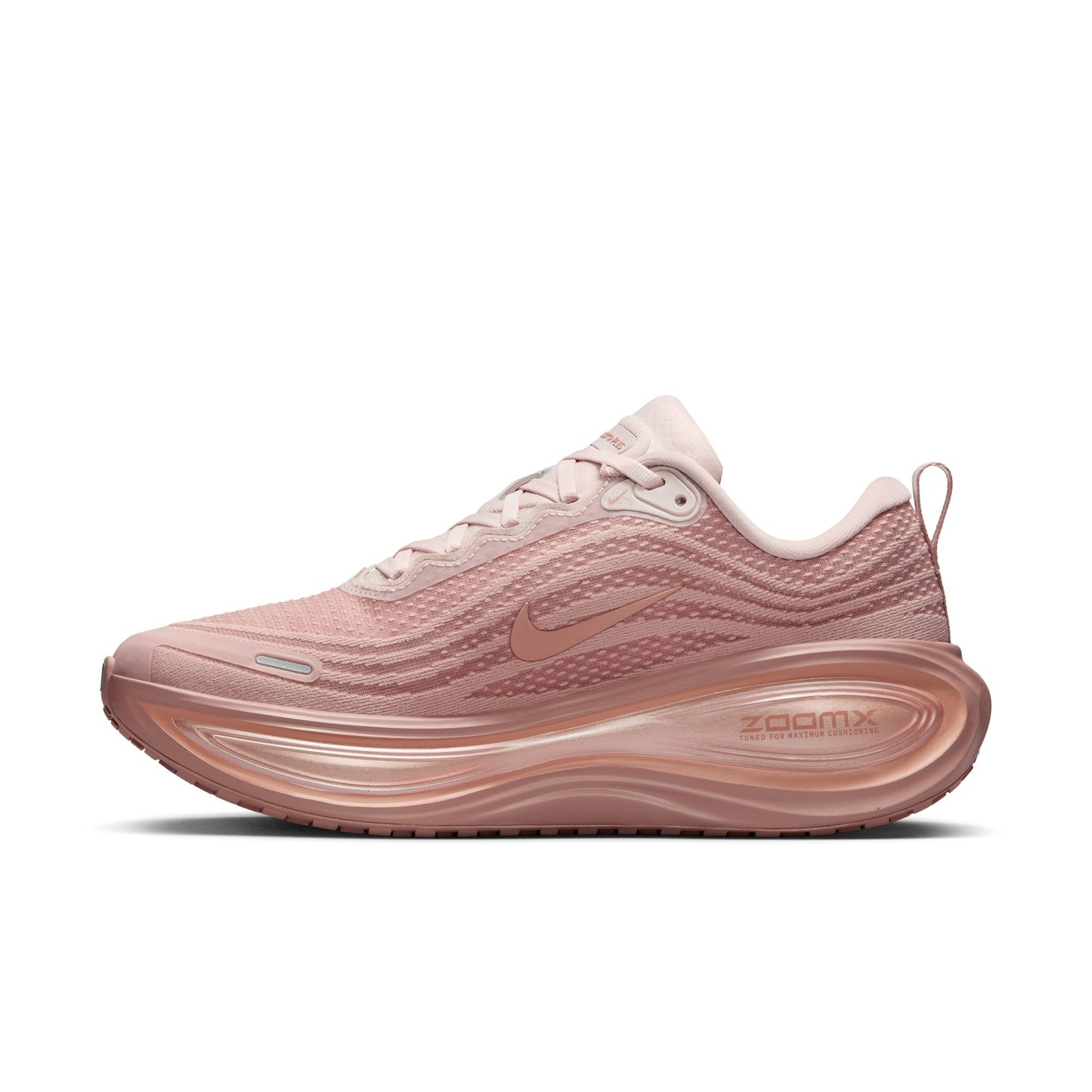 Nike Vomero Plus Women's Road Running Shoes Color: Particle Pink/mtlc Rose Gold-silt Red Style: HV8154-601