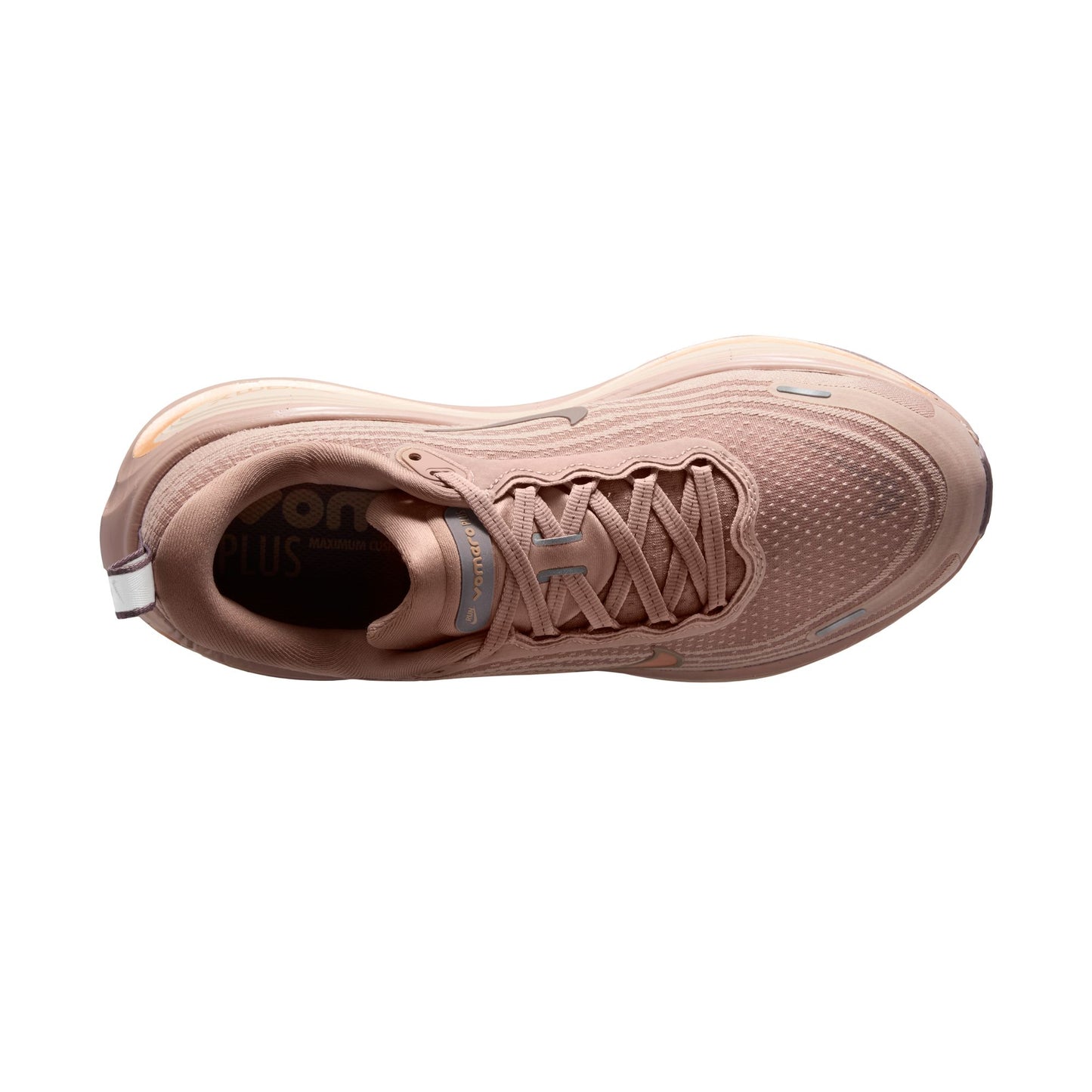 Nike Vomero Plus Women's Road Running Shoes Color: Particle Pink/mtlc Rose Gold-silt Red Style: HV8154-601