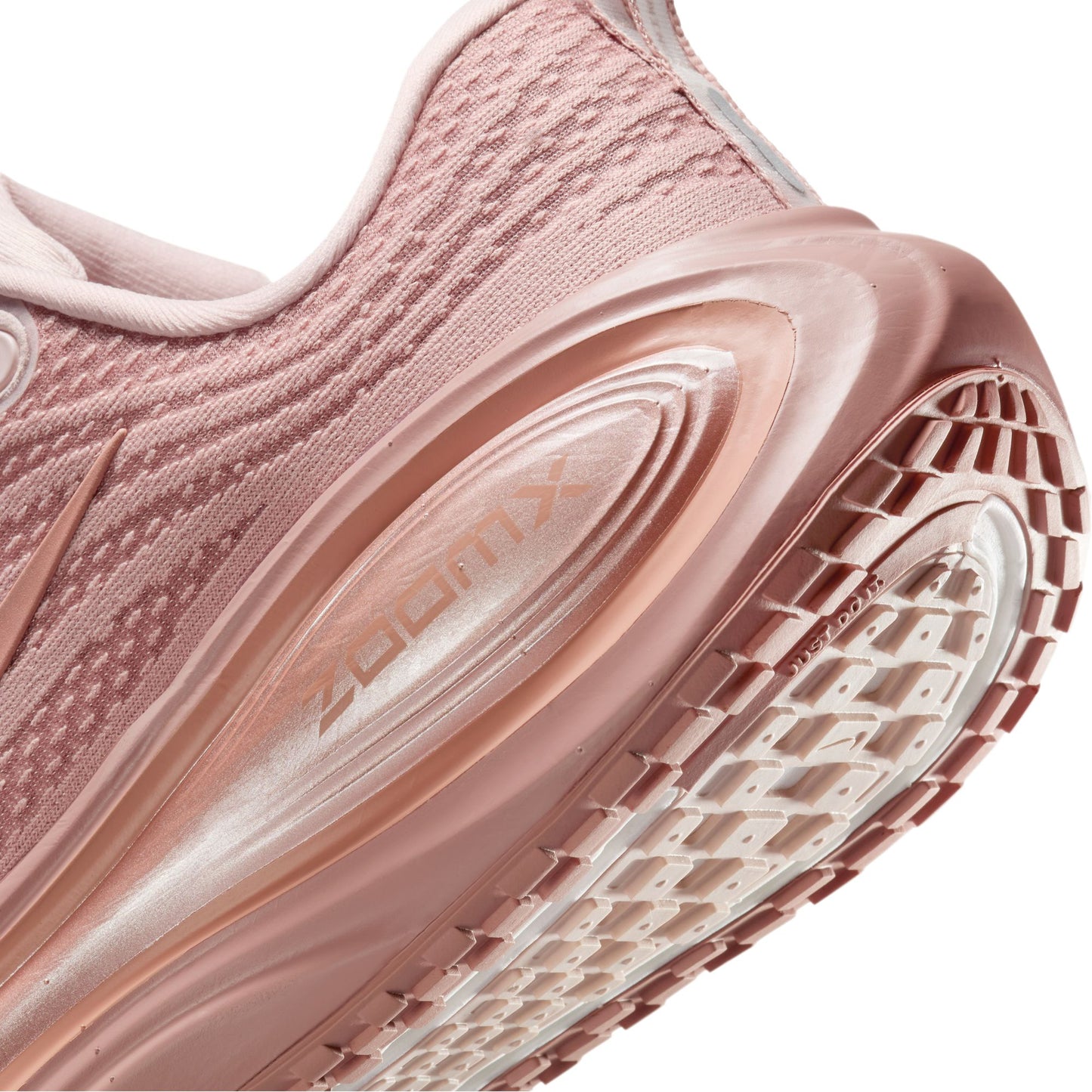 Nike Vomero Plus Women's Road Running Shoes Color: Particle Pink/mtlc Rose Gold-silt Red Style: HV8154-601