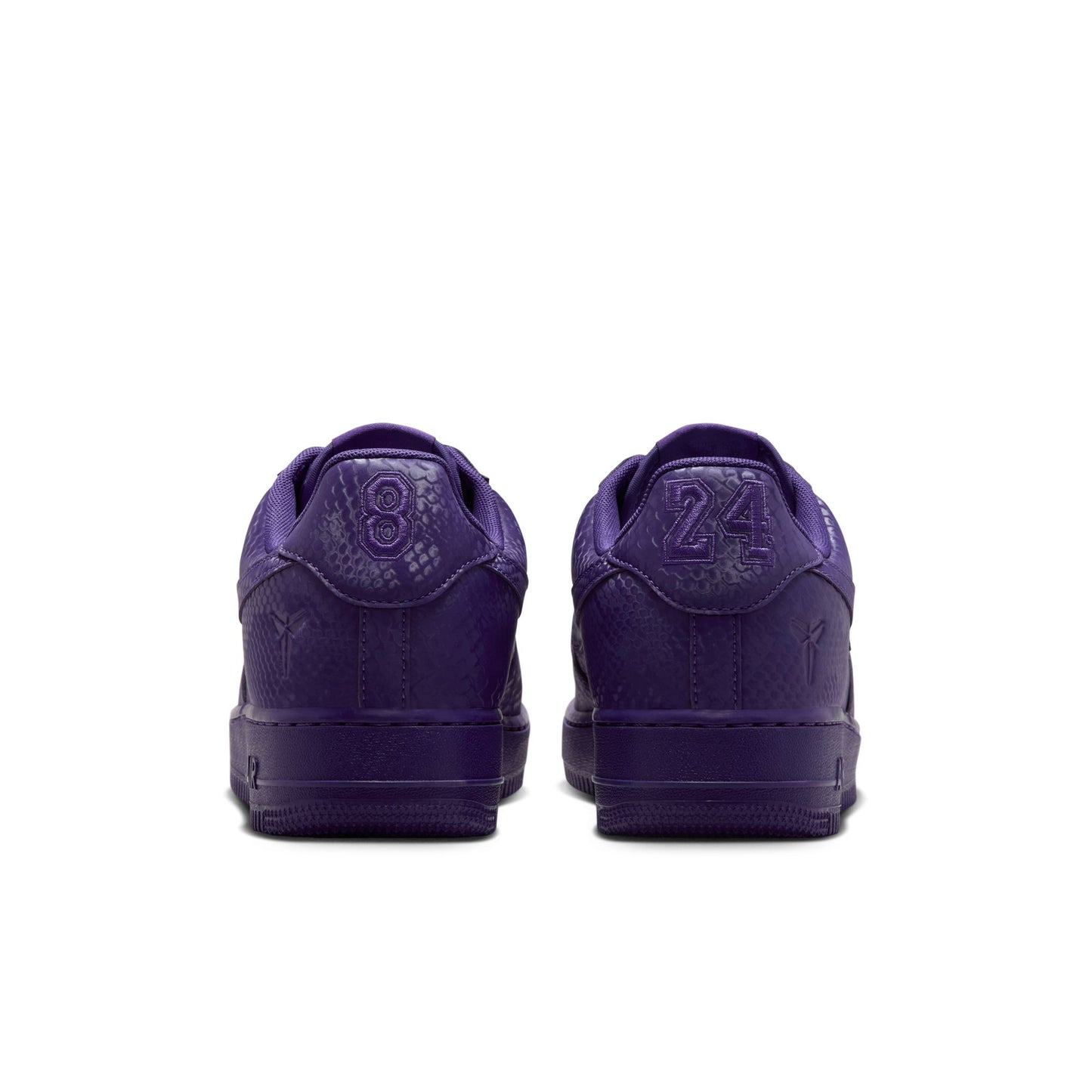 Nike Kobe Air Force 1 Low Men's Shoes Color: Court Purple/court Purple IB0018-500