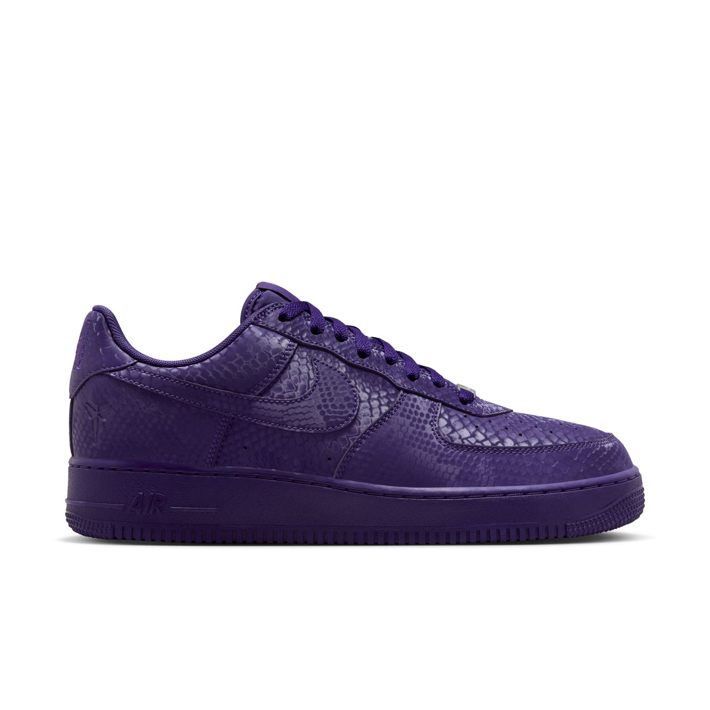Nike Kobe Air Force 1 Low Men's Shoes Color: Court Purple/court Purple IB0018-500