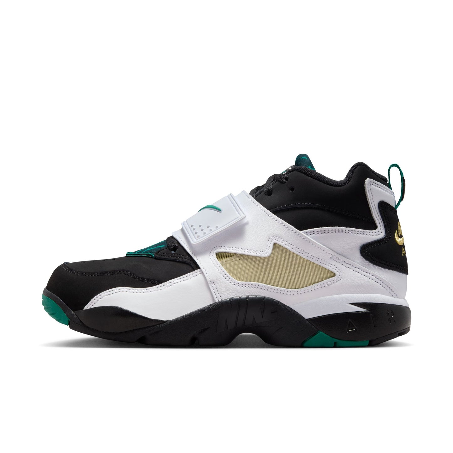Nike Air Diamond Turf '93 Men's Shoes Color: Black/mystic Green-white-golden Tussah IB2240-001