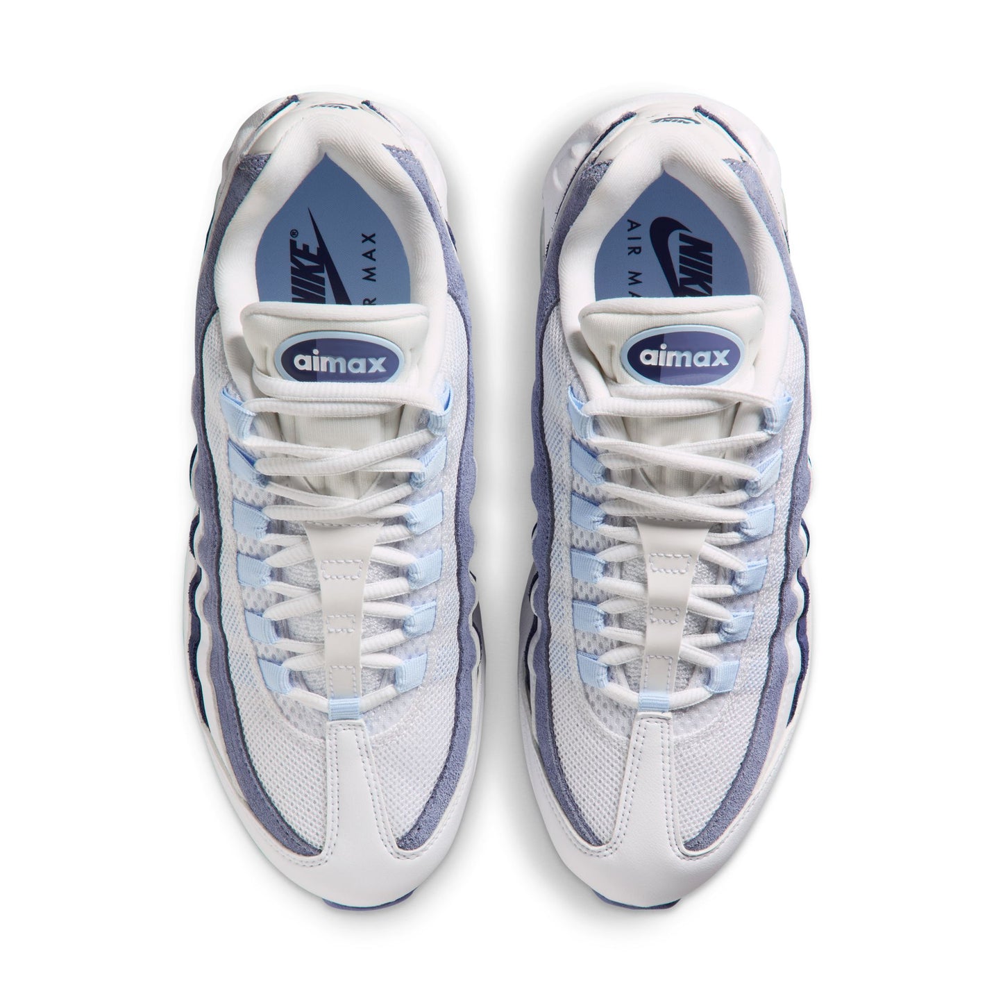 Nike Air Max 95 Women's Shoes Color: White/celestine Blue-world Indigo IB6396-103