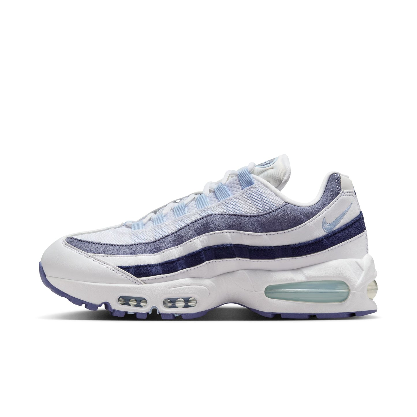 Nike Air Max 95 Women's Shoes Color: White/celestine Blue-world Indigo IB6396-103
